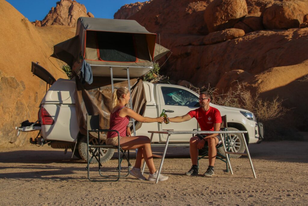 Campingplatz in Namibia