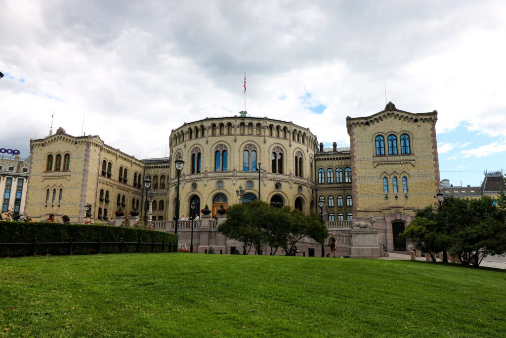 Parlamentsgebäude Oslo