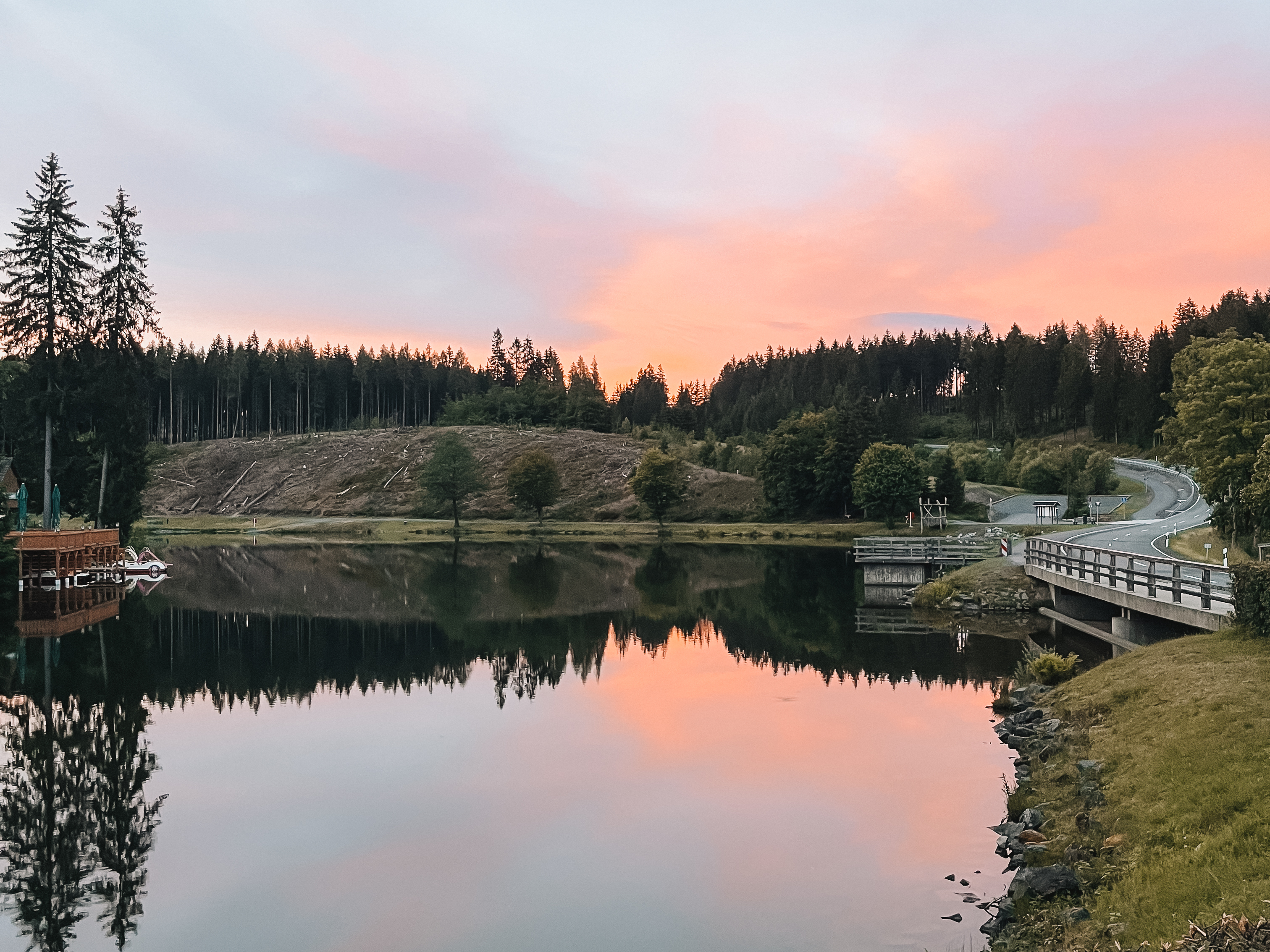 Ölschnitzsee Naturpark Frankenwald