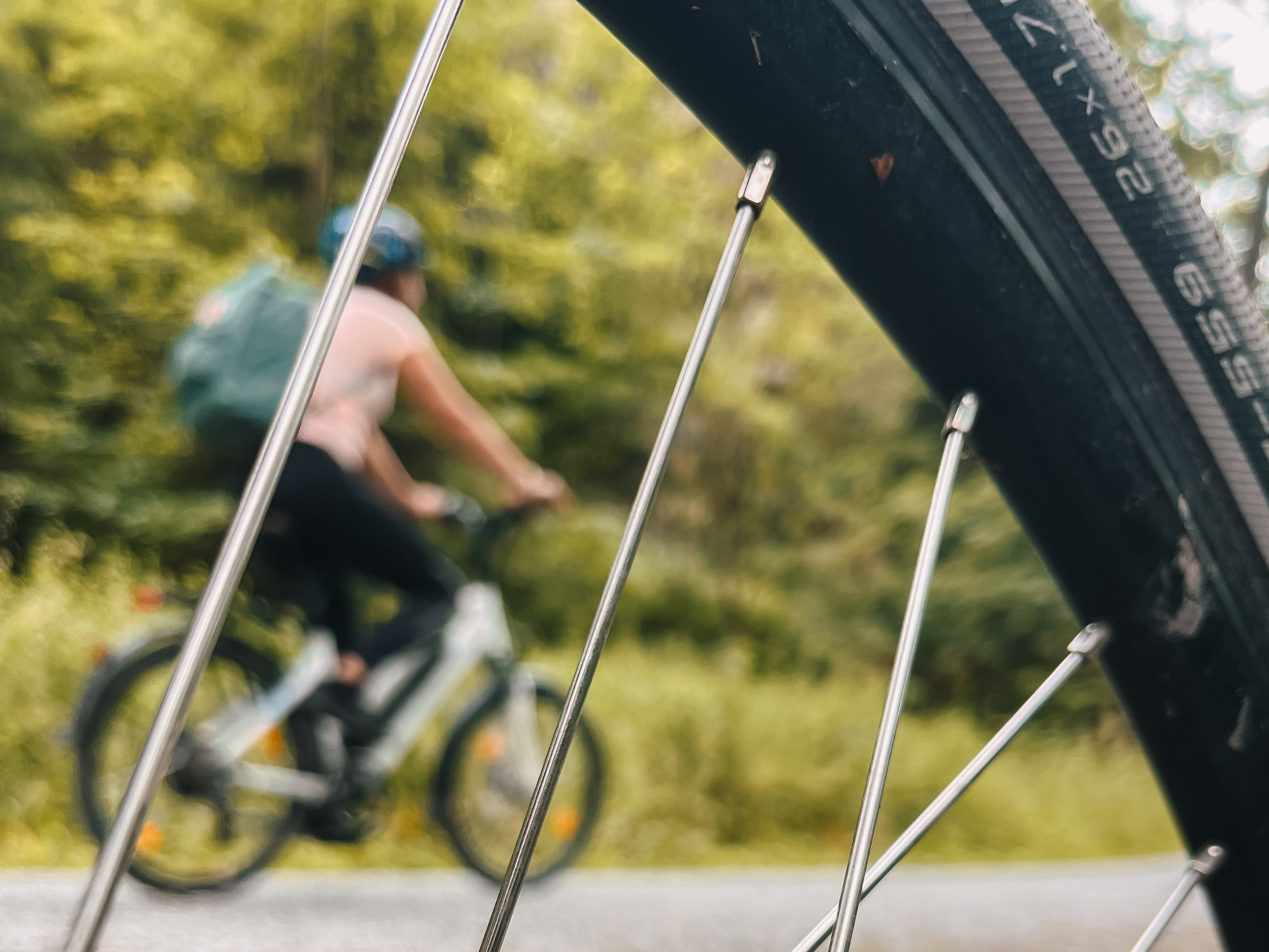 Fahrradfahren im Frankenwald