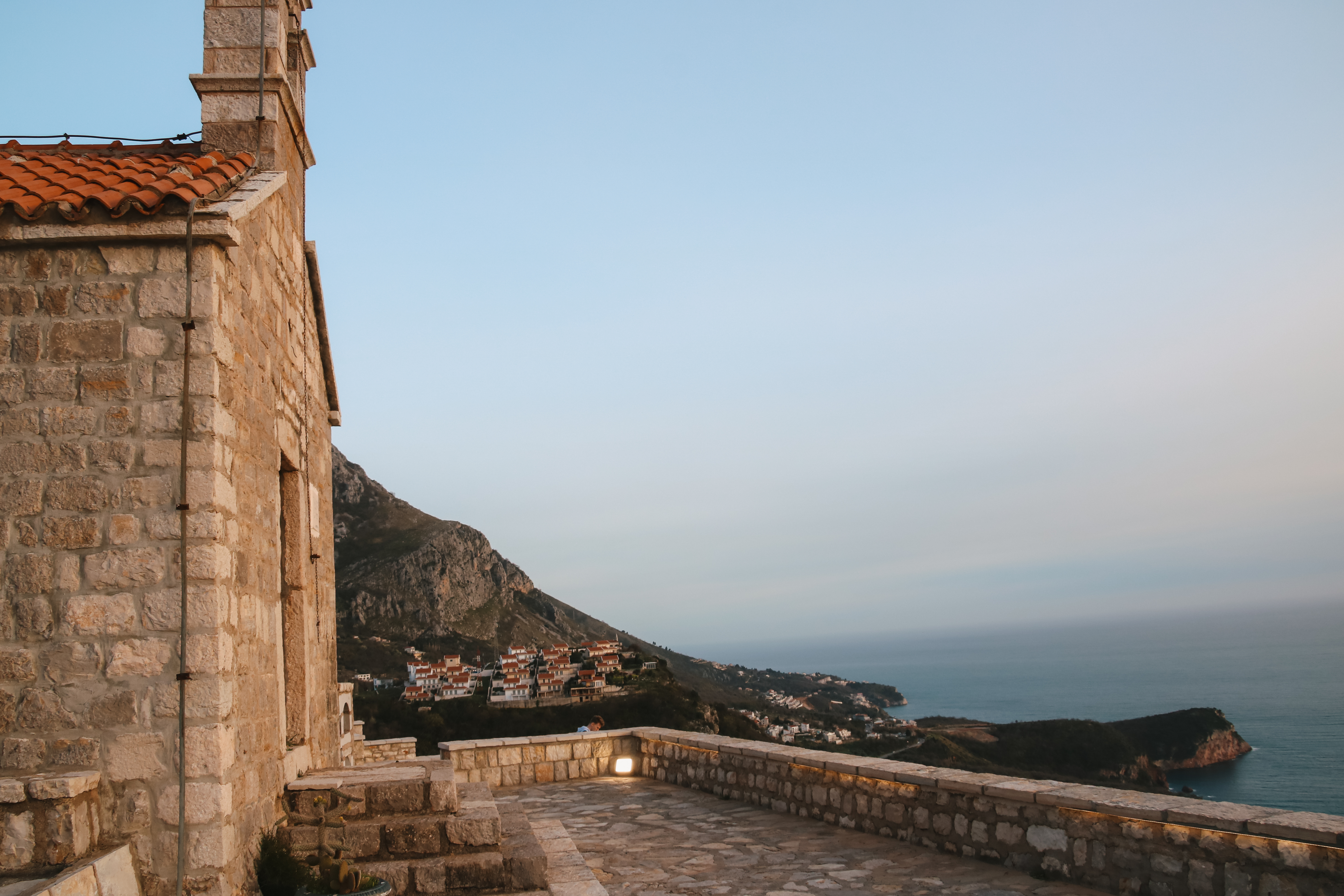 Ausblick Sveti Stefan