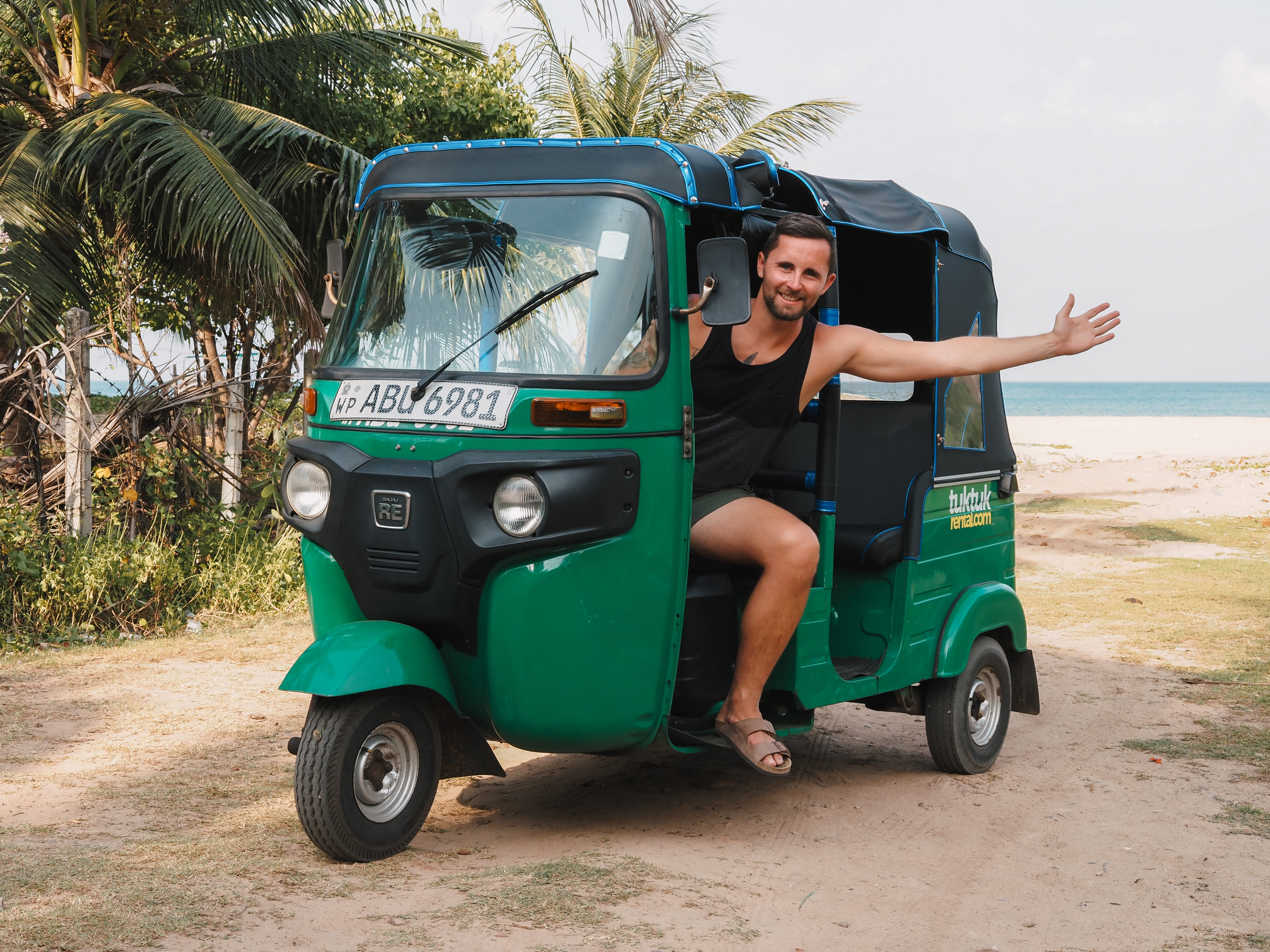 Sri Lanka Route mit Tuk Tuk